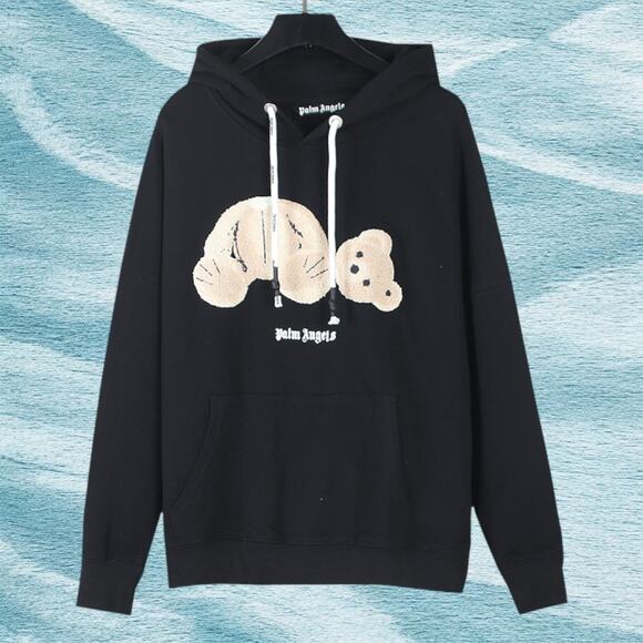 Palm Angels Black Hoodie